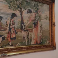 تابلو کوبلن لوکس|تابلو فرش|چمستان, |دیوار