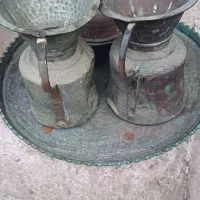 ظرفای مسی با قدمت ۱۰۰ ساله