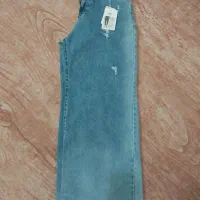 شلوار جین فول بگ تینت دار