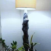 آباژور مدرن پاپیه ماشه|لوستر و چراغ آویز|مشهد, شهرک لشکر (شهرک غرب)|دیوار