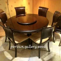 ریوالون میز ناهار خوری لوکارو باکیفیت از دل کارگاه