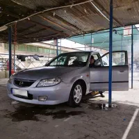 مزدا ۳۲۳ FL نقره ای ۸۴ فنی سالم  فقط ۳۷۰ تومن