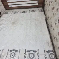 تخت دونفره سالم و تشک سالم|تخت و سرویس خواب|زاهدان, |دیوار