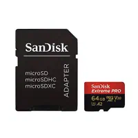 کارت حافظه microSD سن دیسک 64 گیگ مدل Extreme PRO