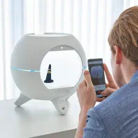 لایت باکس چرخشی ۳۶۰ درجه برای عکس محصول Foldio360