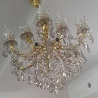 لوستربرنج ابکاری شده۶شاخه۱۵شعله