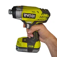 پکیج ۶عددی ابزار دریل شارژی ۱۸ ولت ریوبی کارکرده|ابزارآلات|چهاردانگه (تهران), |دیوار