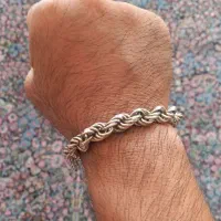 دستبند نقره 925