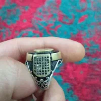 انگشتر نقره 925 وزن بالا مدل بی نظیر