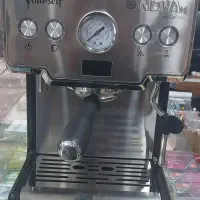 اسپرسوساز نیمه صنعتی نوا ۱۲۸ اصلی لوگو‌ برجسته