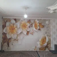 نصب کاغذ دیواری