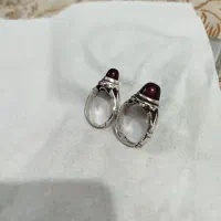 انگشتر عقیق جفت