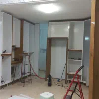 کابینت تعمیرات کمد دیواری قفسه بندی خورده کاری|مصالح و تجهیزات ساختمان|اندیشه, اندیشه فاز ۱|دیوار