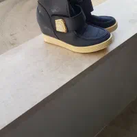 نیم بوت رنگ سرمه ای