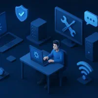 خدمات فنی و مهندسی کامپیوتری در محل