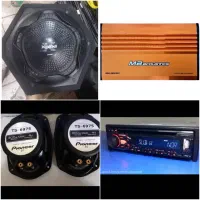 سیستم صوتی دزدگیر استارت کیلومتر و تعدادی لوازم