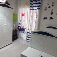 تخت و کمد کودک ساحل چوب