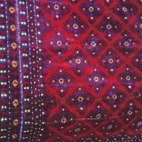 پشت دوشک دست بافت با پشتی