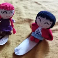 عروسک دست بافت|اسباب‌‌بازی|بروجرد, |دیوار