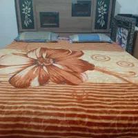 تخت دو نفره لایت چراغ خواب دار|تخت و سرویس خواب|تهران, آذربایجان|دیوار
