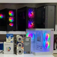 کیس گیمینگ D5 پردازنده I512400F و RTX3070Ti سفید