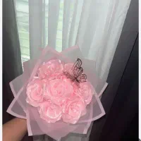 گل با روبان