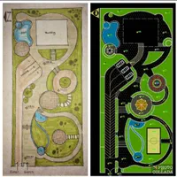 طراحی منظر باغ ویلا محوطه فضای سبز استخر|خدمات پیشه و مهارت|رشت, منظریه|دیوار