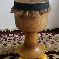 پوست انواع تنبک چوبی وفلزی|سازهای سنتی|گلپایگان, |دیوار