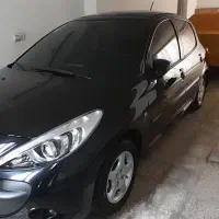 پژو207 پاناروما مشکی ارتقا یافته