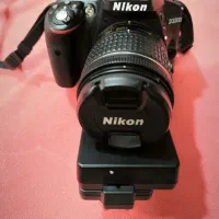 دوربین نیکون ۳۳۰۰D تمیز در حد نو با لنز 18-55|دوربین عکاسی و فیلمبرداری|بوئین و میاندشت, |دیوار