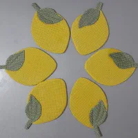 دستگیره کتان نخ طرح میوه|سفره، حوله، دستمال آشپزخانه|بجنورد, |دیوار