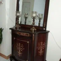 کنسول معرق چوب راش