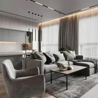 جلفـا-100-متـر-2-خـواب-نوسـاز-فـول-LUX-مـدرن