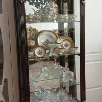 بوفه چوبی شیک و نو قهوه‌ای