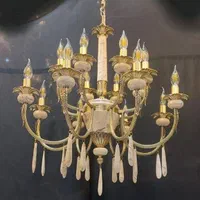 لوستر سنگی کلاسیک تولیدی لوستر رستمی|لوستر و چراغ آویز|زنجان, |دیوار
