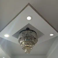 دوعددلوستر سایز بزرگ ومتوسط|لامپ و چراغ|رشت, حمیدیان|دیوار