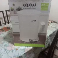 سطل پدالی ۲۰ لیتری ابعاد35.5*44.5 لیمون پدال دار