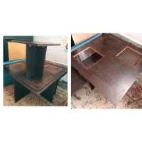 میز جلو مبلی با سه عدد عسلی