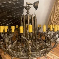 لوستر برنز فرشته|لوستر و چراغ آویز|تهران, آجودانیه|دیوار