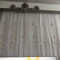 پرده خالی تور با خریر