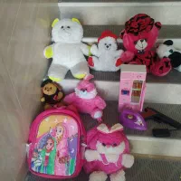 اسباب بازی عروس کوله پشتی کودک و مدرسه