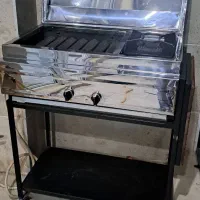 باربیکیو  گازی چرخدار