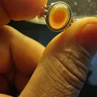 انگشتر کهنه قدیمی باباقوری زیرخاکی