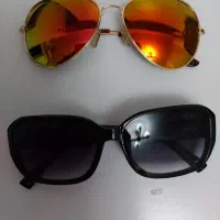 عینک آفتابی و کیف عینک