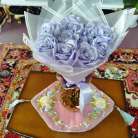 گل روبانی برای روز مادر|گل مصنوعی|سهند, |دیوار