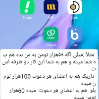 به اعضای هر نفر که دعوتش کنی از 36هزارتا 100هزار