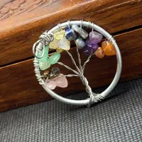 آویزِ گوهرسنگِ هفت چاکرا