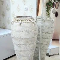 فروش گلدان سفالی پتینه سایز بزرگ