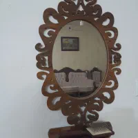 آینه چوبی|آینه|قم, در بهشت|دیوار