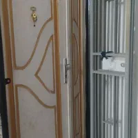 درب آپارتمان همراه حفاظ  تاشو